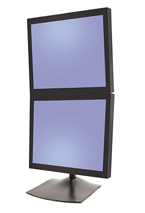 ERGOTRON DS100 Double Monitor-vertikální stojan pro 2 LCD