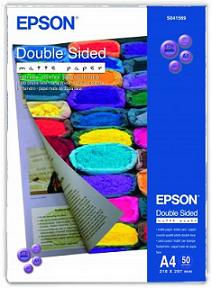 EPSON paper A4 - 178g/m2 - 50sheets - double-sided matte