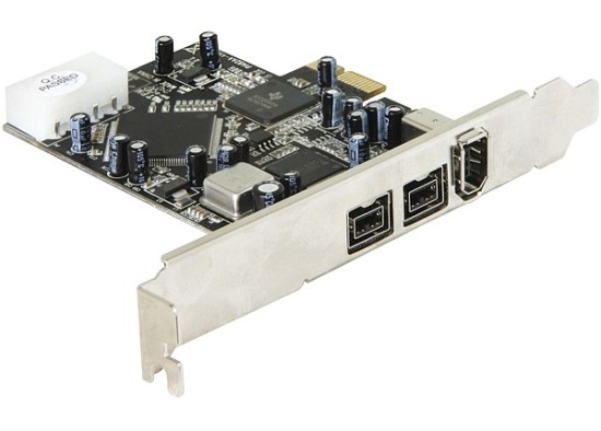 DeLock PCI Express x1 FW A+B 2+1 Port