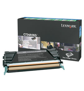 Lexmark C734, C736, X734, X736, X738 Black Return Programme Toner Cartridge  (8K