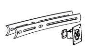 ERGOTRON DS100 Crossbar Extender, prodlužovač