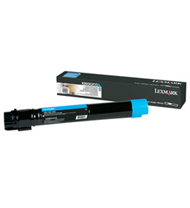 Lexmark X950, X952, X954 Cyan Extra High Yield Toner Cartridge (22K)