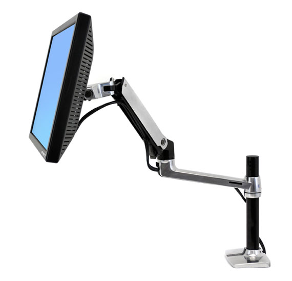 ERGOTRON LX Desk Mount LCD Arm, Tall Pole, stolní rameno  až 34" LCD,vyšší zákl.