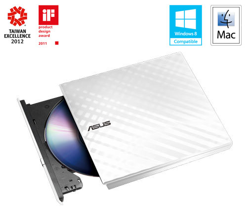 ASUS SDRW-08D2S-U LITE WHITE externí + soft