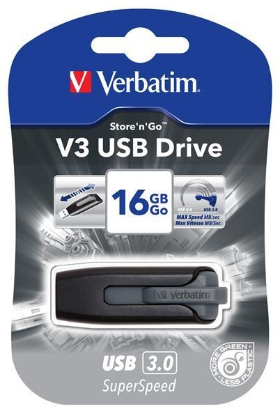 VERBATIM Store `n` Go V3 16GB USB 3.0 černá