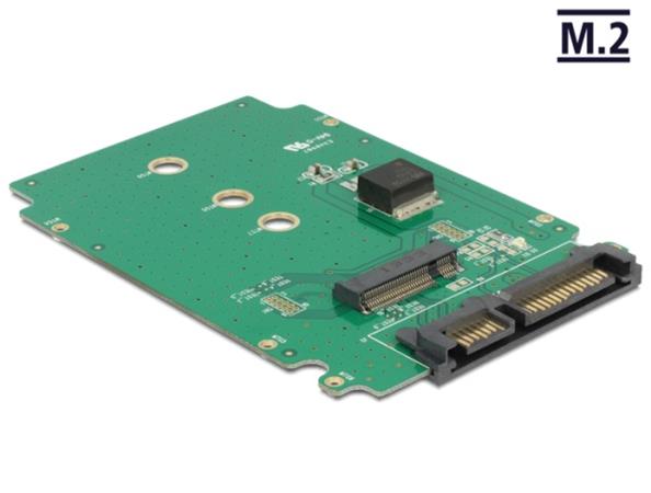 Delock konvertor SATA 22 pin > M.2 NGFF