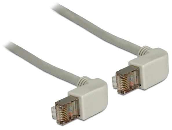 Delock Cable RJ45 Cat.5e SFTP pravoúhlý / pravoúhlý 0,5 m