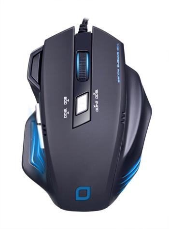 EVOLVEO MG648 herní myš s rozlišením 2400DPI, USB, 6 programovatelných tlač., če