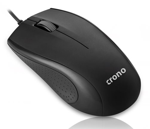 Crono OP-631 optická myš, černá, USB,DPI 1000