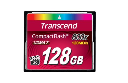 Transcend 128GB CF (800X) paměťová karta