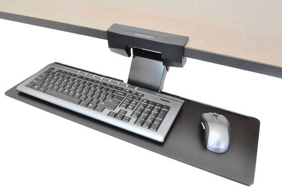 NEO-FLEX UNDERDESK KEYBOARD ARM, držák klávesnice a myši s upevněním ke stolu