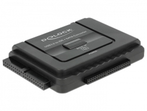 Delock Converter USB 3.0 to SATA 6 Gb/s / IDE 40 pin / IDE 44 pin with backup fu