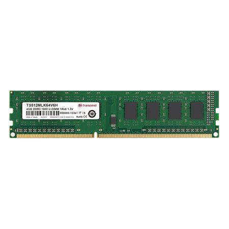 Transcend paměť 4GB DDR3-1600 U-DIMM 1Rx8