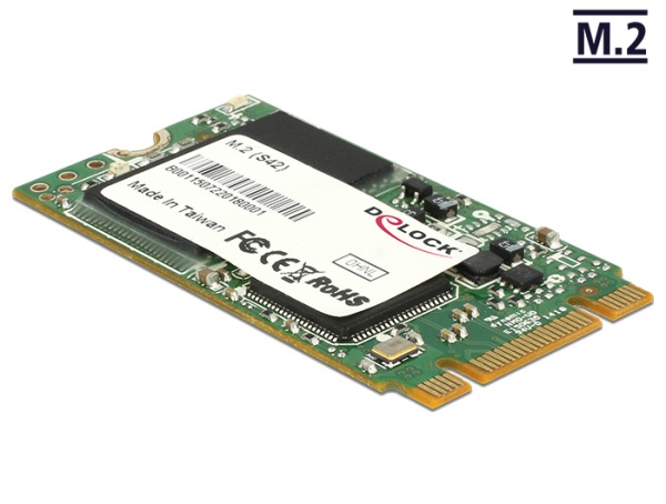 Delock M.2 NGFF SATA 6 Gb/s SSD 64 GB (S42) Micron MLC