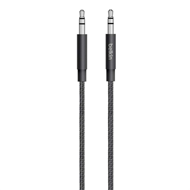 Belkin 3.5mm Jack M/M Metallic MIXIT, 1.2m černý