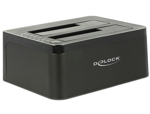 Delock Duální dokovací stanice SATA HDD > USB 3.0 s funkcí klonování