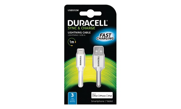 DURACELL - USB5012A - napájecí a synchronizační kabel pro Apple Lightning zaříze