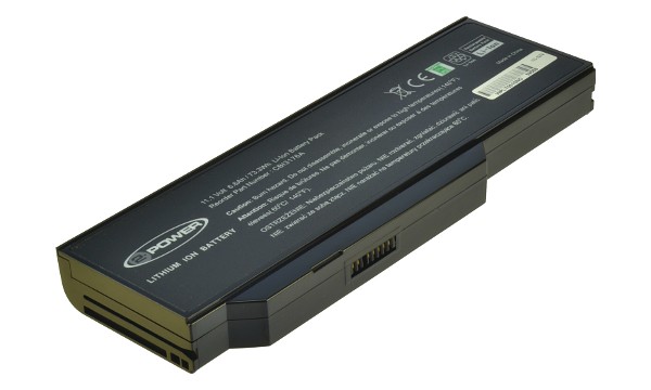 2-Power baterie pro Mitac 8227 11,1 V, 6600mAh, 73,3Wh, 9 cells