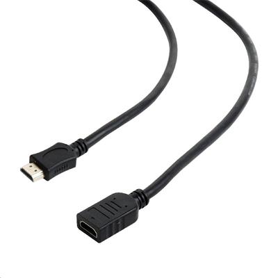 CABLEXPERT Kabel HDMI-HDMI 1,8m, 1.4, M/F stíněný, zlacené kontakty, prodlužovac