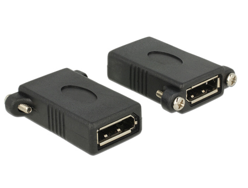 Delock Adaptér Displayport 1.1 samice > Displayport samice montážní