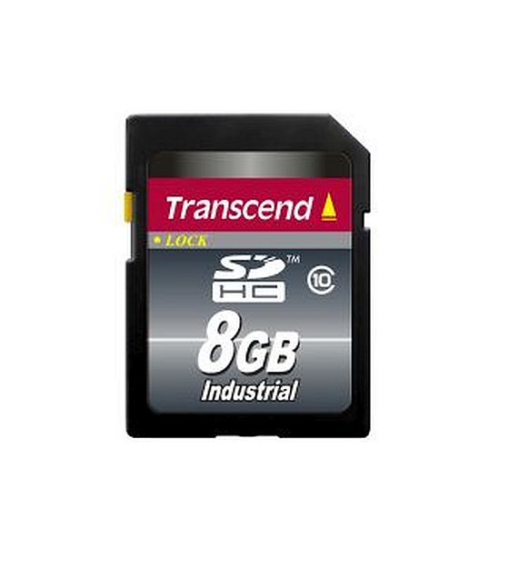 Transcend 8GB SDHC průmyslová paměťová karta, Class 10