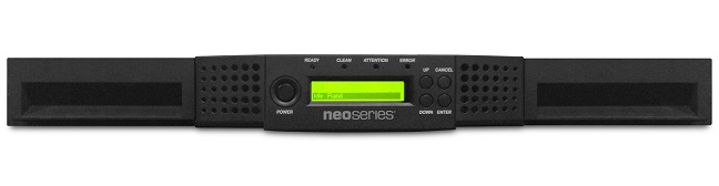 NEOs StorageLoader 1U/8-slot/1-LTO7 48TB / 120TB SAS (includes 3 year Bronze/adv