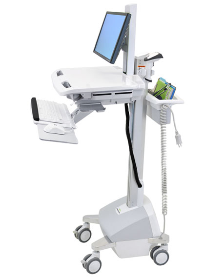 ERGOTRON StyleView® Cart with LCD Pivot, LiFe Powered, pojízdný vozík s napájení