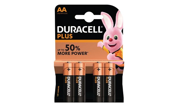 `Duracell MN1500B4 Duracell Plus AA 4 Pack