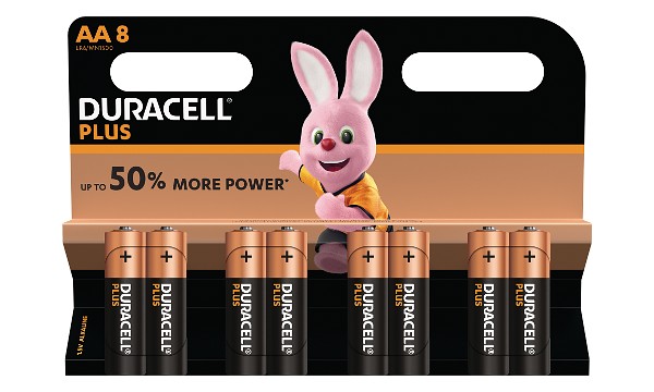 Duracell MN1500B8 Duracell Plus AA 8 Pack