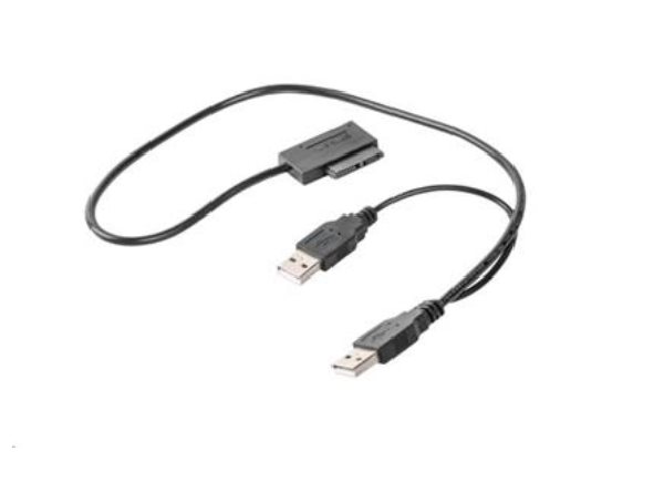 CABLEXPERT Kabel externí adaptér USB na Slim SATA SSD, DVD