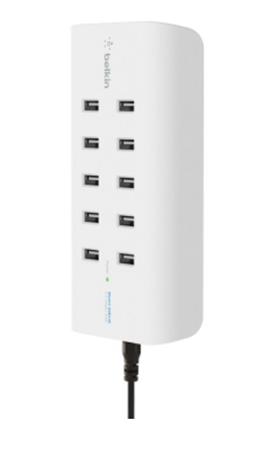 Belkin 120W USB-A 10-portová 230V Family rockstar nabíječka