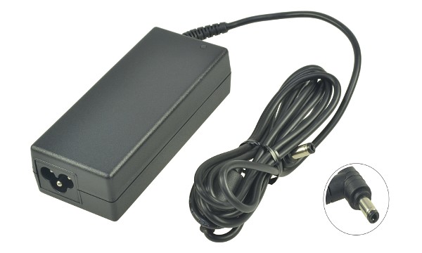 2-power Portege R700 AC Adapter 19v 65W 3.42A 5,5x2,5mm