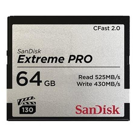 SanDisk Extreme Pro CFAST 2.0 64 GB 525 MB/s VPG130