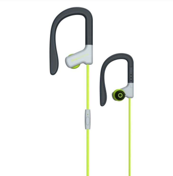 Energy Sistem Earphones Sport 1 Yellow, sportovní sluchátka s mikrofonem, 3,5mm