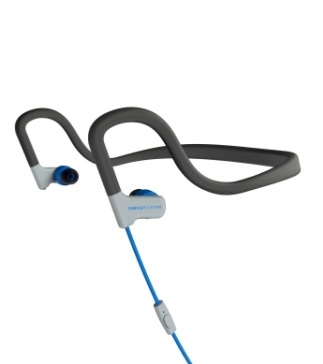 Energy Sistem Earphones Sport 2 Blue, sportovní sluchátka s mikrofonem, 3,5mm ja