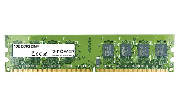 2-Power 1GB PC2-5300U 667MHz DDR2 Non-ECC CL5 DIMM 1Rx8 ( DOŽIVOTNÍ ZÁRUKA )