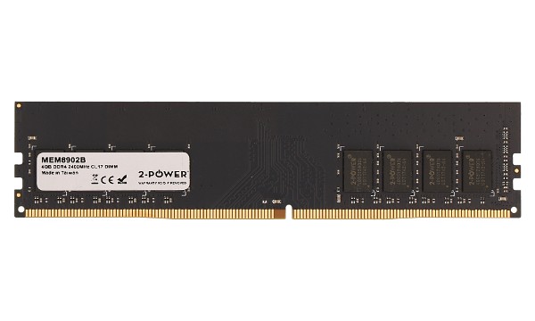 2-Power 4GB PC4-19200U 2400MHz DDR4 CL17 Non-ECC DIMM 1Rx8 ( DOŽIVOTNÍ ZÁRUKA )