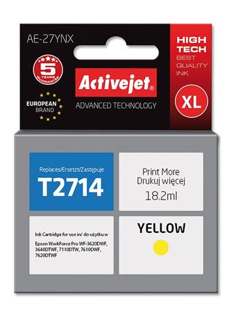 ActiveJet inkoust Epson T2714 new AE-27YNX  18 ml