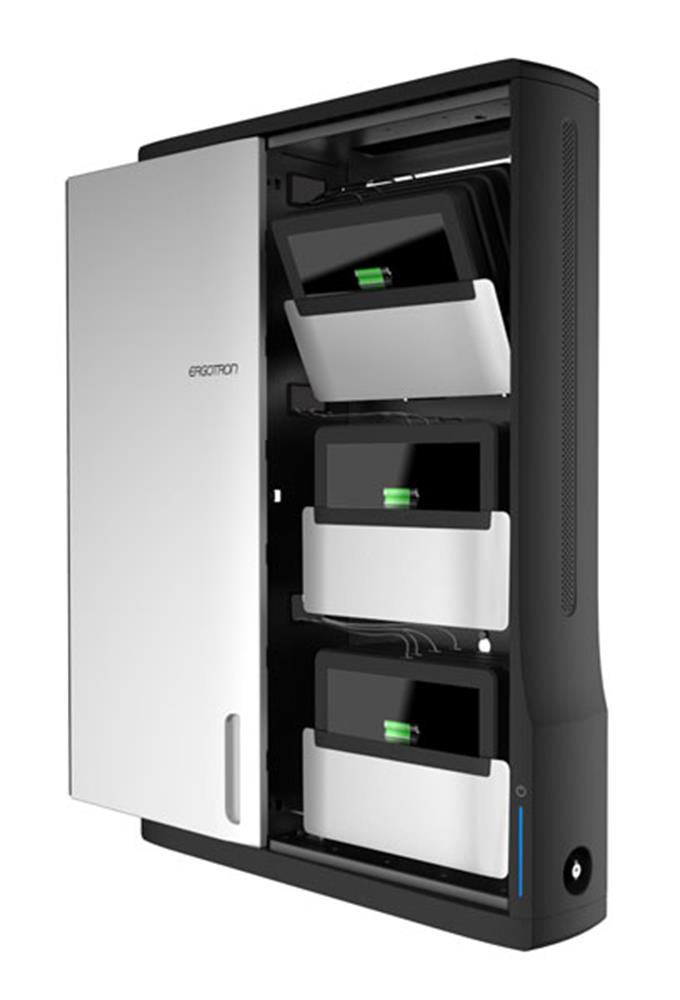 ERGOTRON ZIP12 CHARGING WALL CABINET, EU, uzamykatelná nabíjecí skříň pro až 12