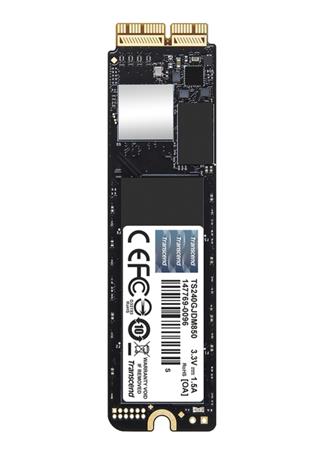 Transcend 240GB, Apple JetDrive 850 SSD, NVMe PCIe Gen3 x4 (3D TLC)