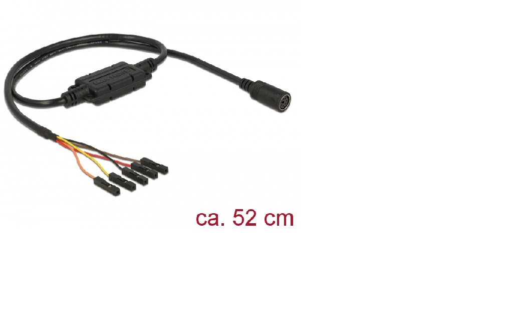 Navilock Connection Cable MD6 female serial > 5 pin pin header, pitch 2.54 mm TT