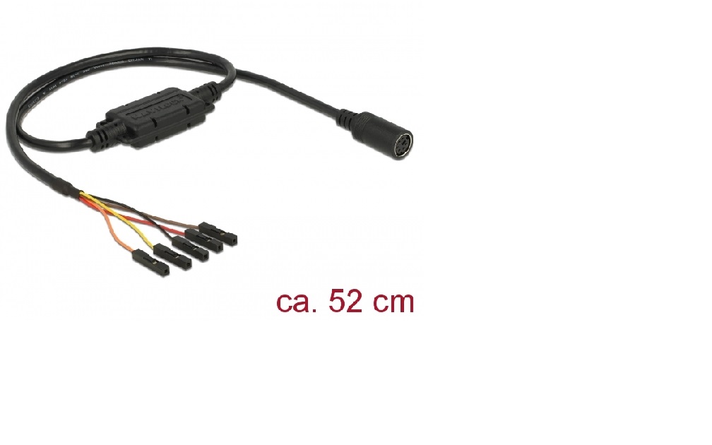 Navilock Connection Cable MD6 female serial > 5 pin pin header, pitch 2.54 mm LV