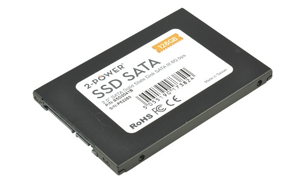 2-Power SSD 128GB 2.5" SATA III 6Gbps  (Read 500MB/s, Write500MB/s) 3 YEARS WARA