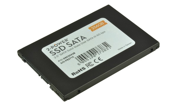 2-Power SSD 256GB 2.5" SATA III 6Gbps (Read 500MB/s, Write500MB/s) 3 YEARS WARAN