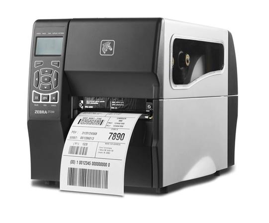 Zebra DT Printer ZT231; 4", 203 dpi, Direct Thermal, Tear, EU/UK Cords, USB, Ser