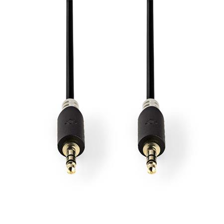 Nedis CABW22000AT100 - Stereofonní Audio Kabel | 3,5mm Zástrčka - 3,5mm Zástrčka