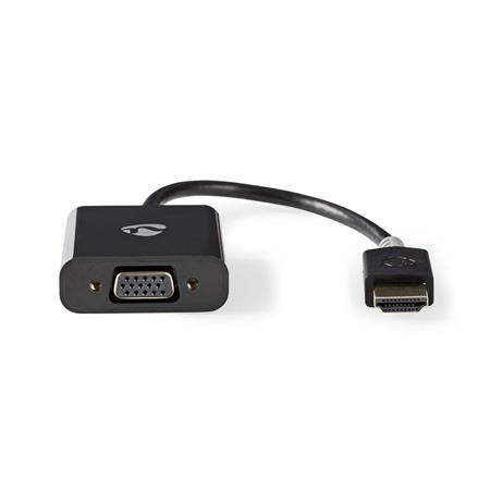 Nedis CCBW34900AT02 - Kabel HDMI – VGA | Konektor HDMI™ - VGA Zásuvka + 3,5mm vý