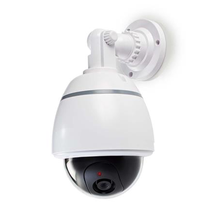 Nedis DUMCD50WT - Atrapa Bezpečnostní Kamery | Kamera s kopulovým krytem | IP44