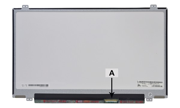 2-Power náhradní LCD panel pro notebook 14.0 HD+ 1600x900 LED matný 40pin