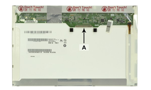 2-Power náhradní LCD panel pro notebook 12.1`` WXGA 1280x800 LED matný 30pin